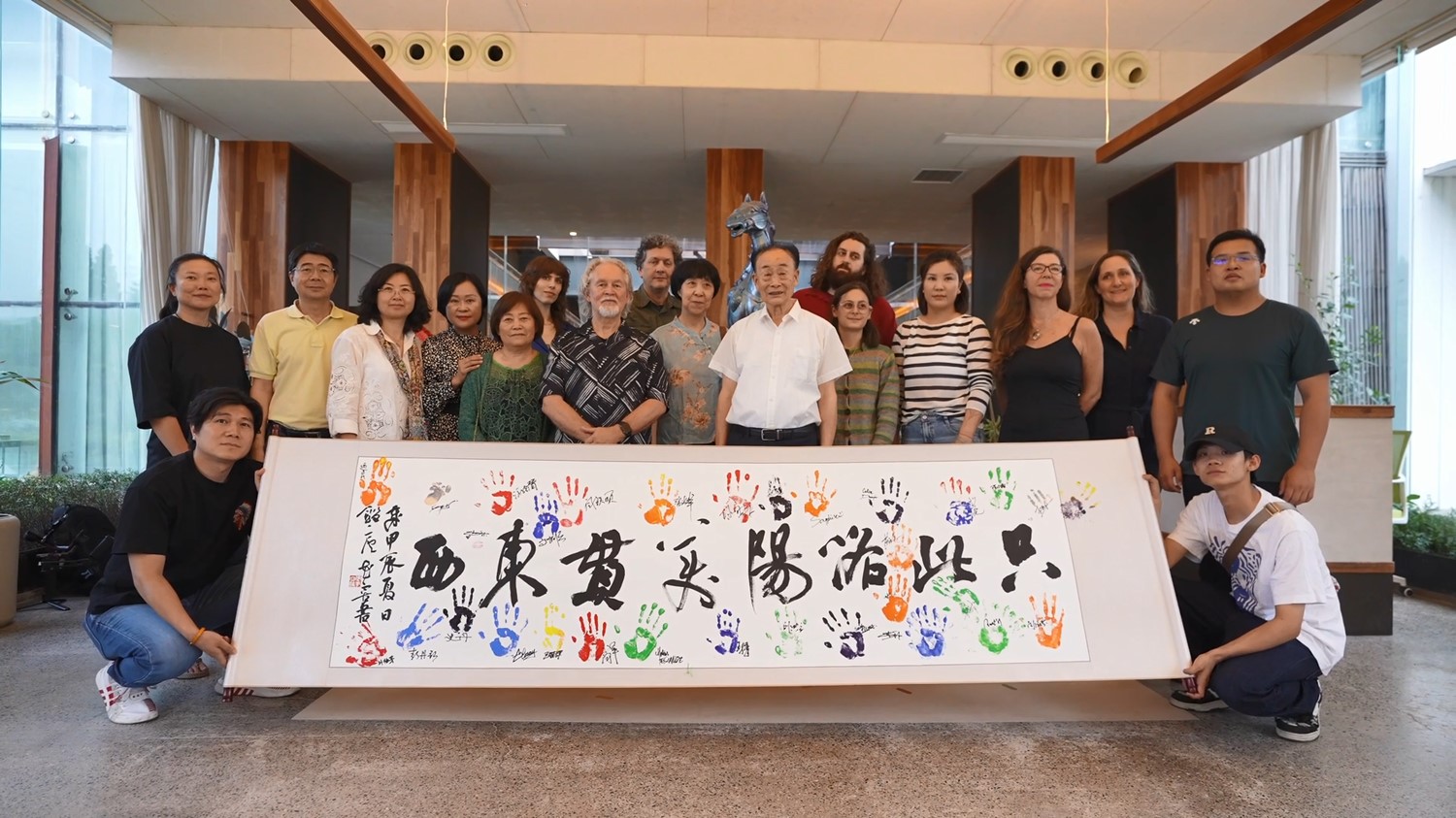 只此洛陽(yáng)·美貫東西｜歐盟藝術(shù)家走進(jìn)洛陽(yáng)開(kāi)元集團(tuán)